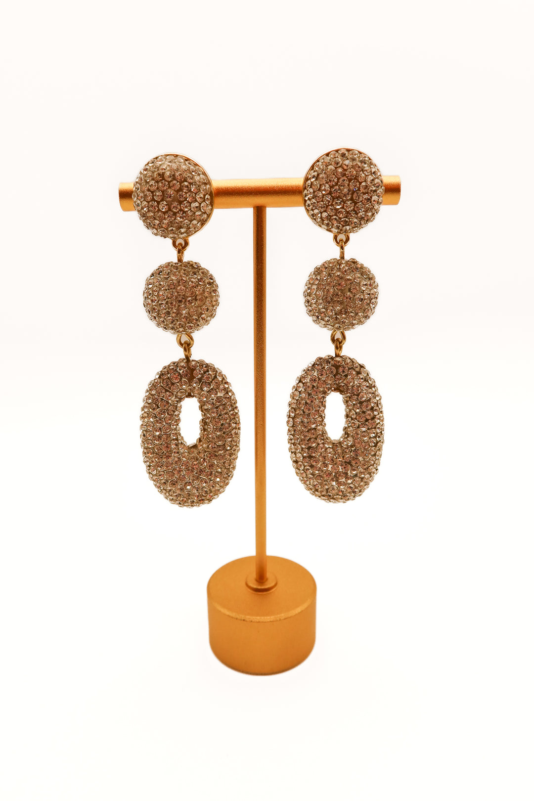 J.crew rhinestone dangle earrings