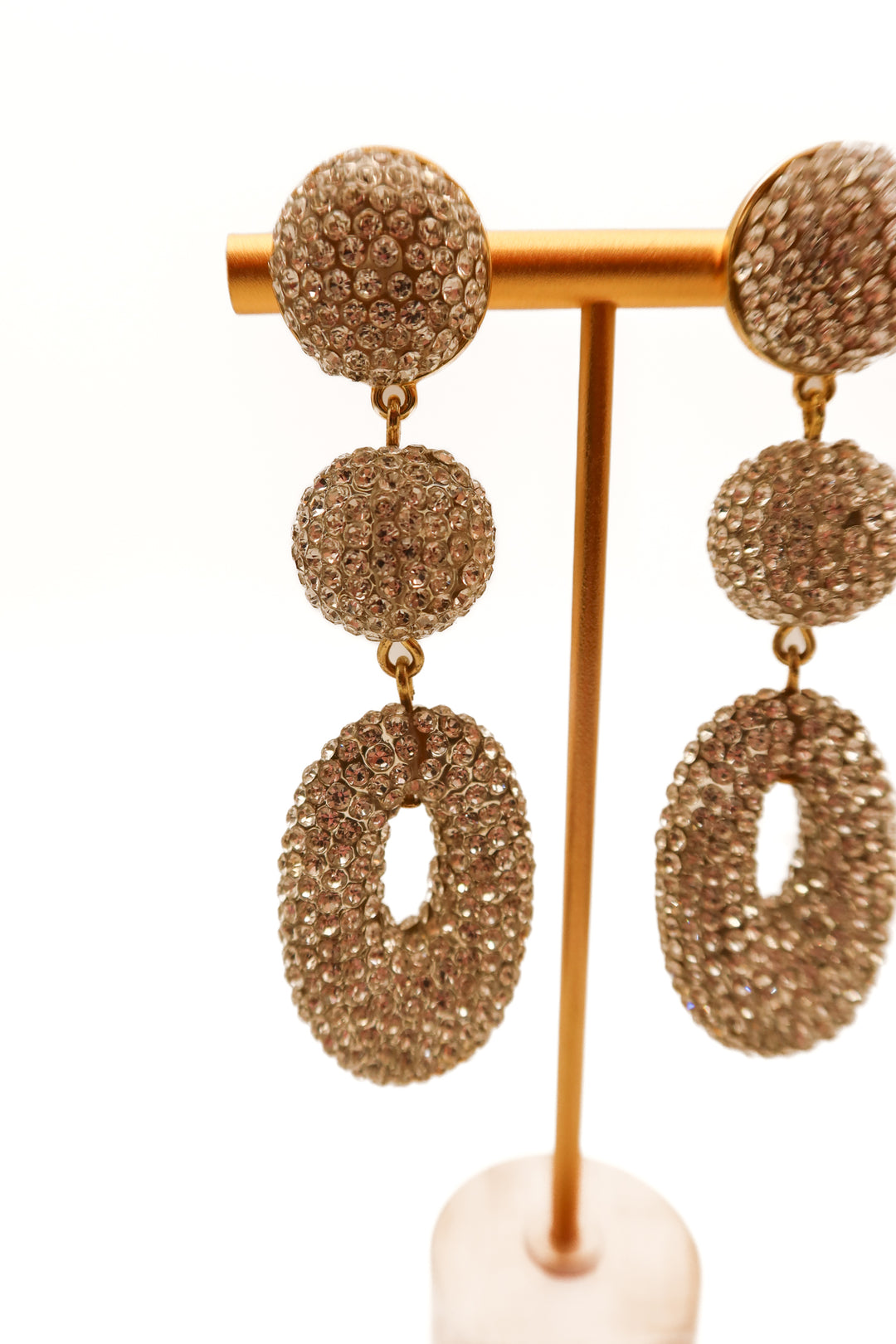 J.crew rhinestone dangle earrings