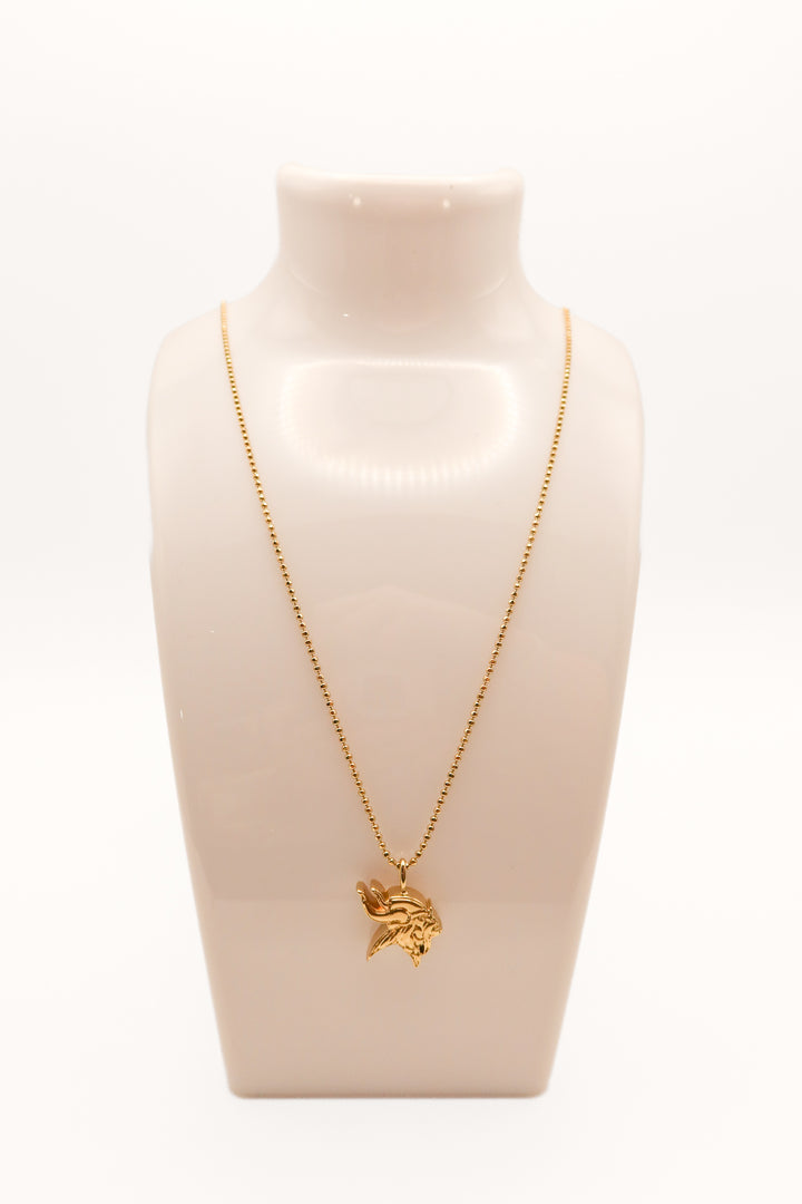 Baublebar X NFL Viking necklace NWT
