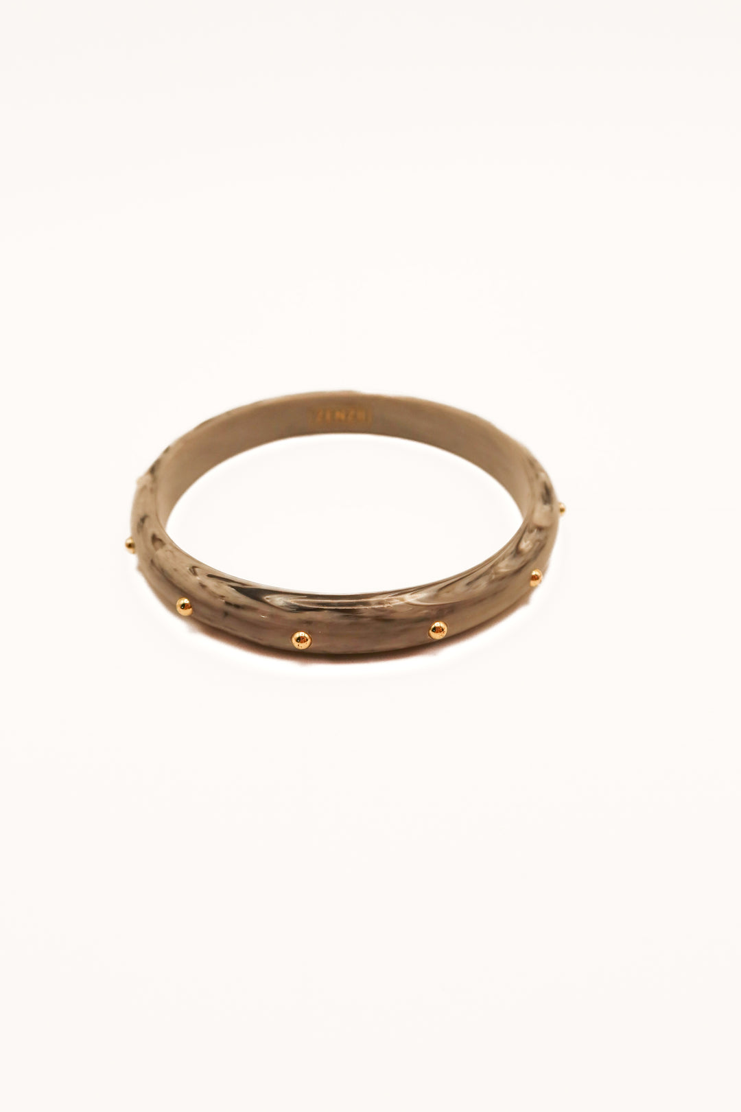 Zenzii grey marble bangle