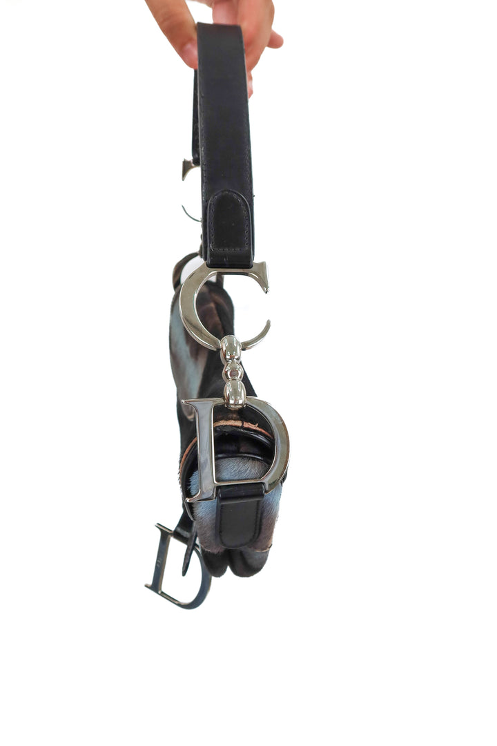 Christian Dior Pony Hair Saddle Bag (est. retail $5,630)