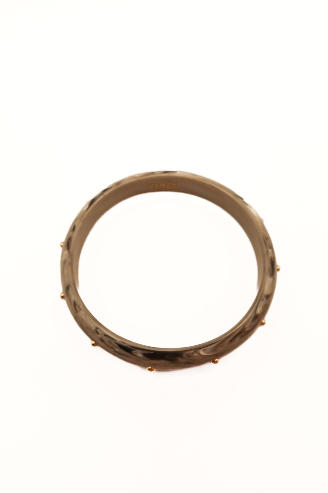 Zenzii grey marble bangle