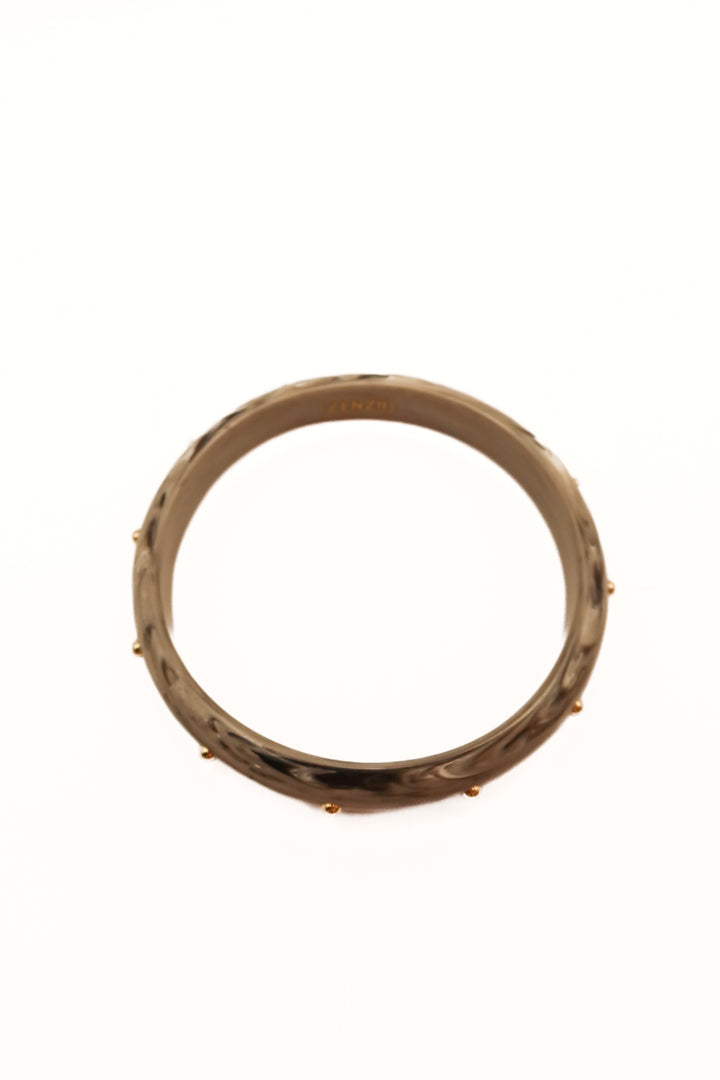 Zenzii grey marble bangle