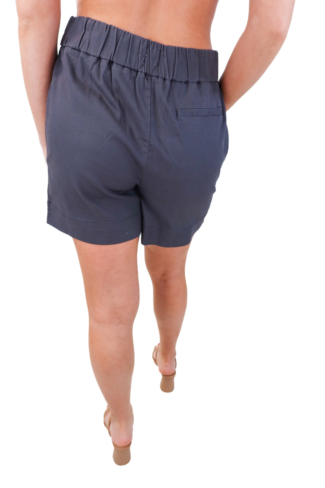 Faherty navy cotton short NWT (s; retails $98)