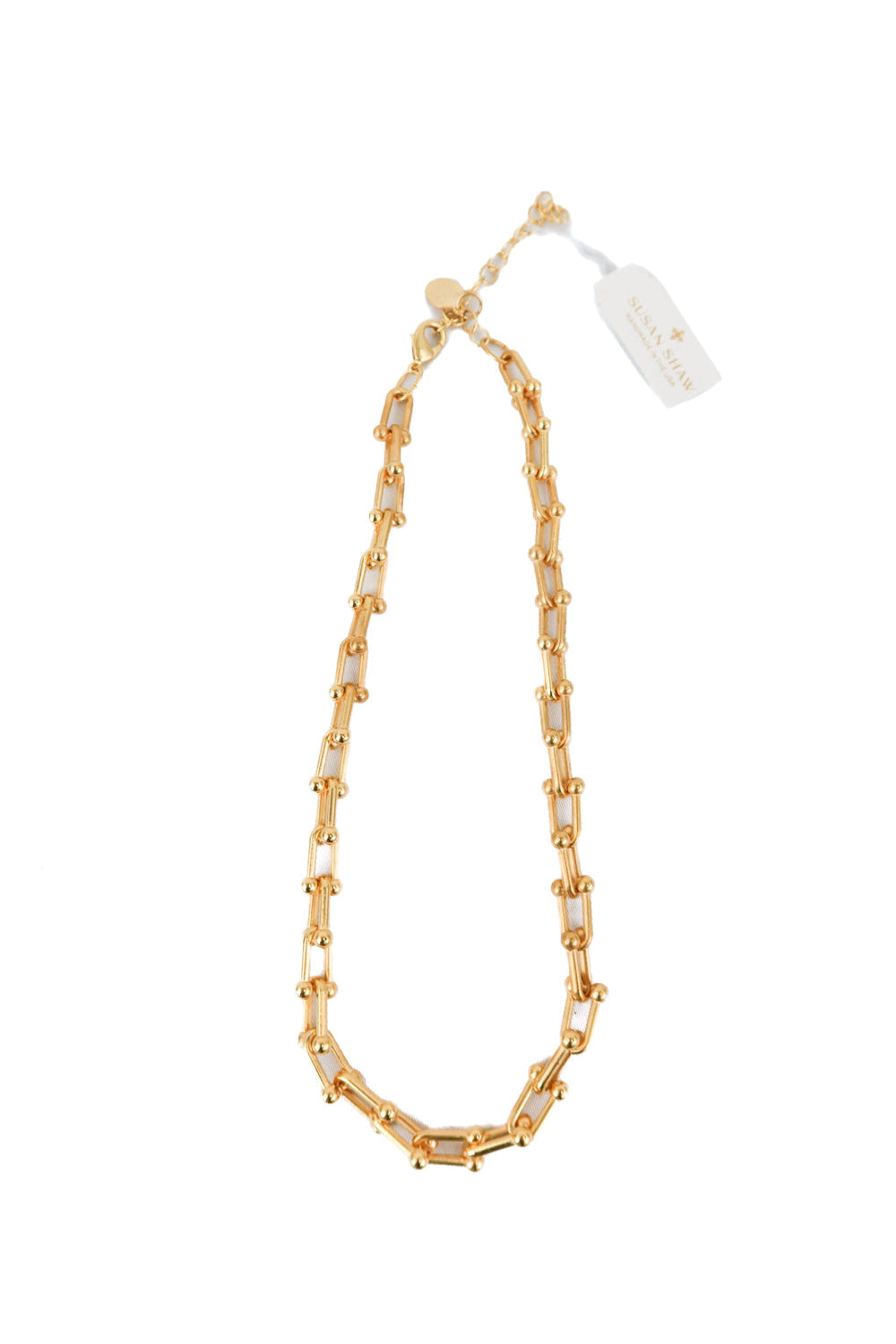Susan Shaw gold chain necklace (retail $110)