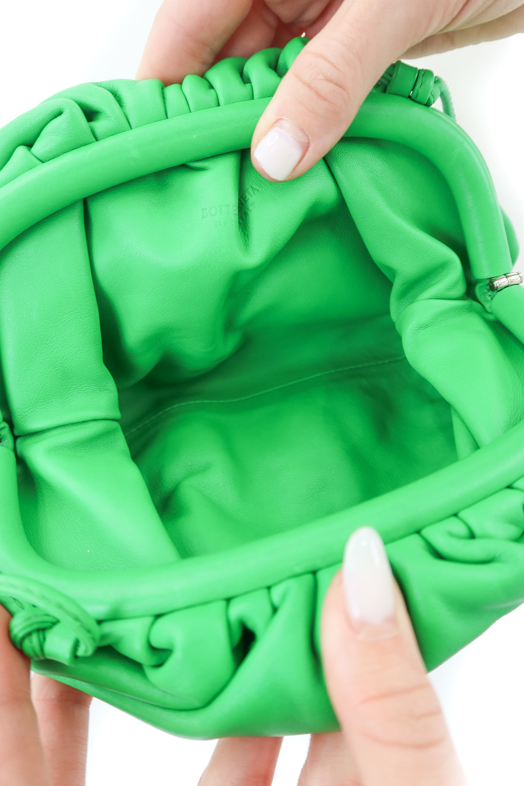 Bottega Veneta Mini Pouch in Parakeet
