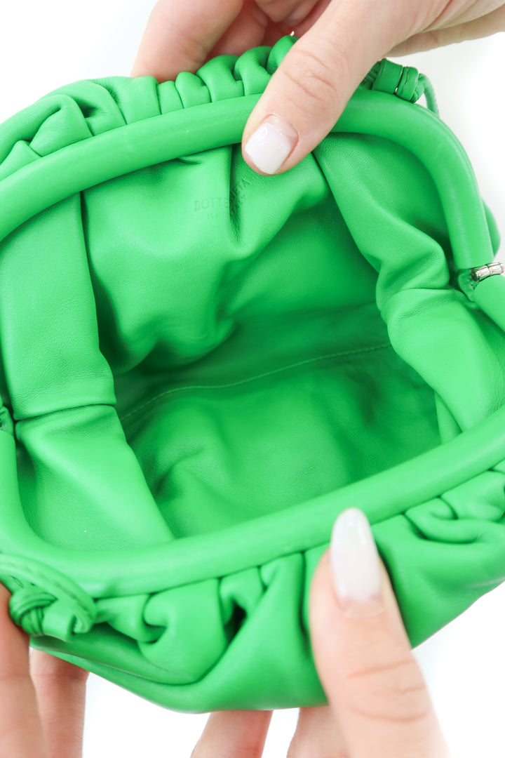 Bottega Veneta Mini Pouch in Parakeet