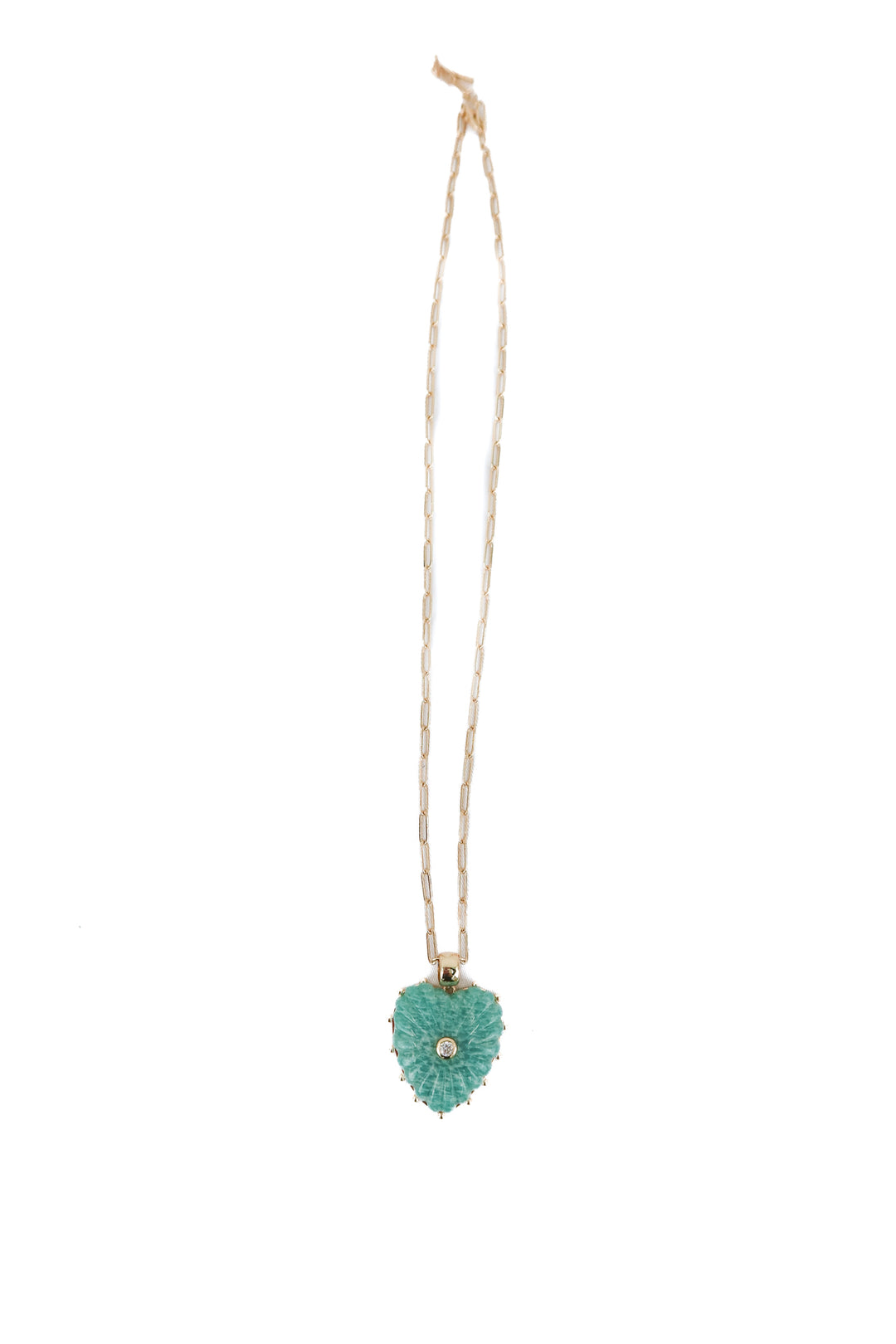Heart charm necklace