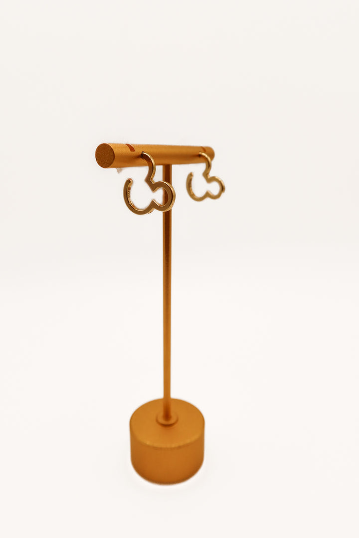 Bauble bar gold Disney earrings (retails for $32)