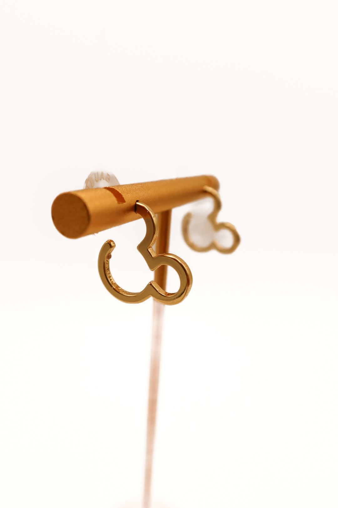 Bauble bar gold Disney earrings (retails for $32)