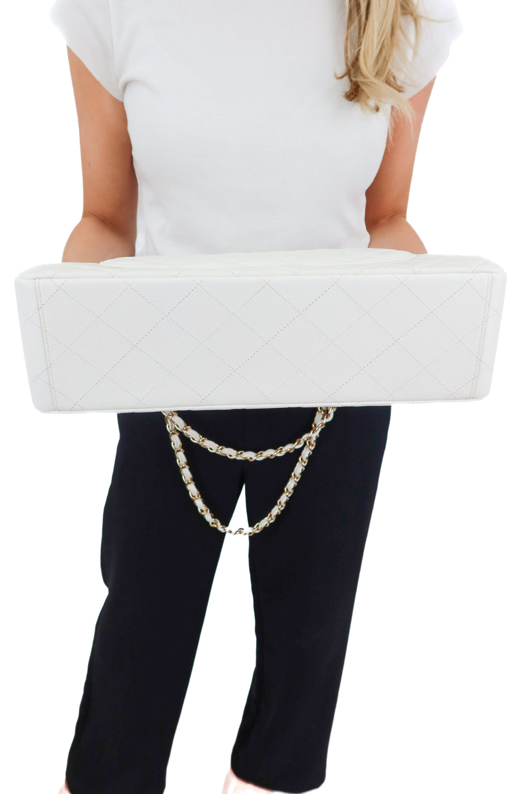 Chanel Maxi Caviar Classic Double Flap Bag NWT (retail $12,800)