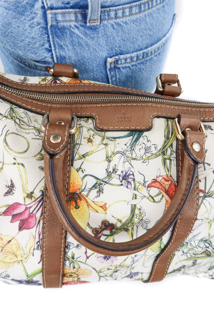 Gucci Flora Joy Boston Bag