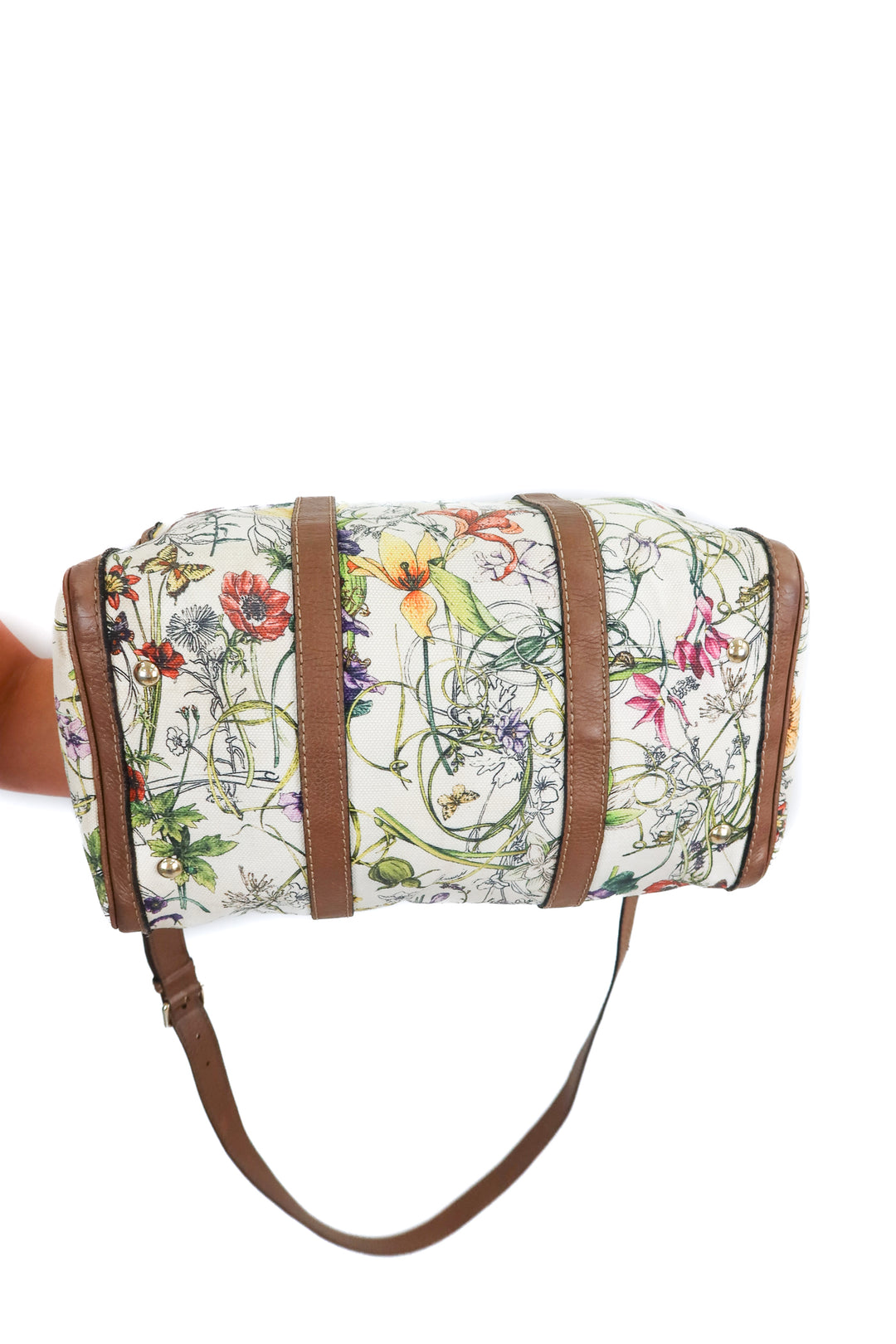 Gucci Flora Joy Boston Bag