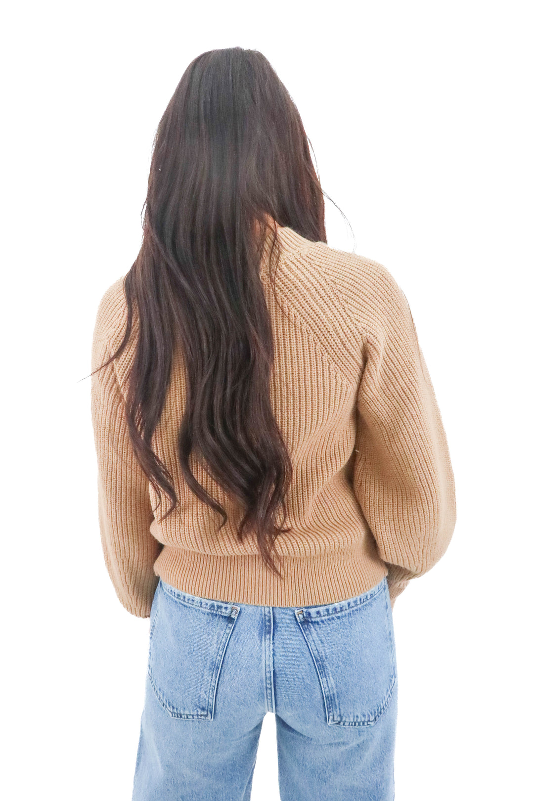 banana republic tan cardigan (s; retail $130)