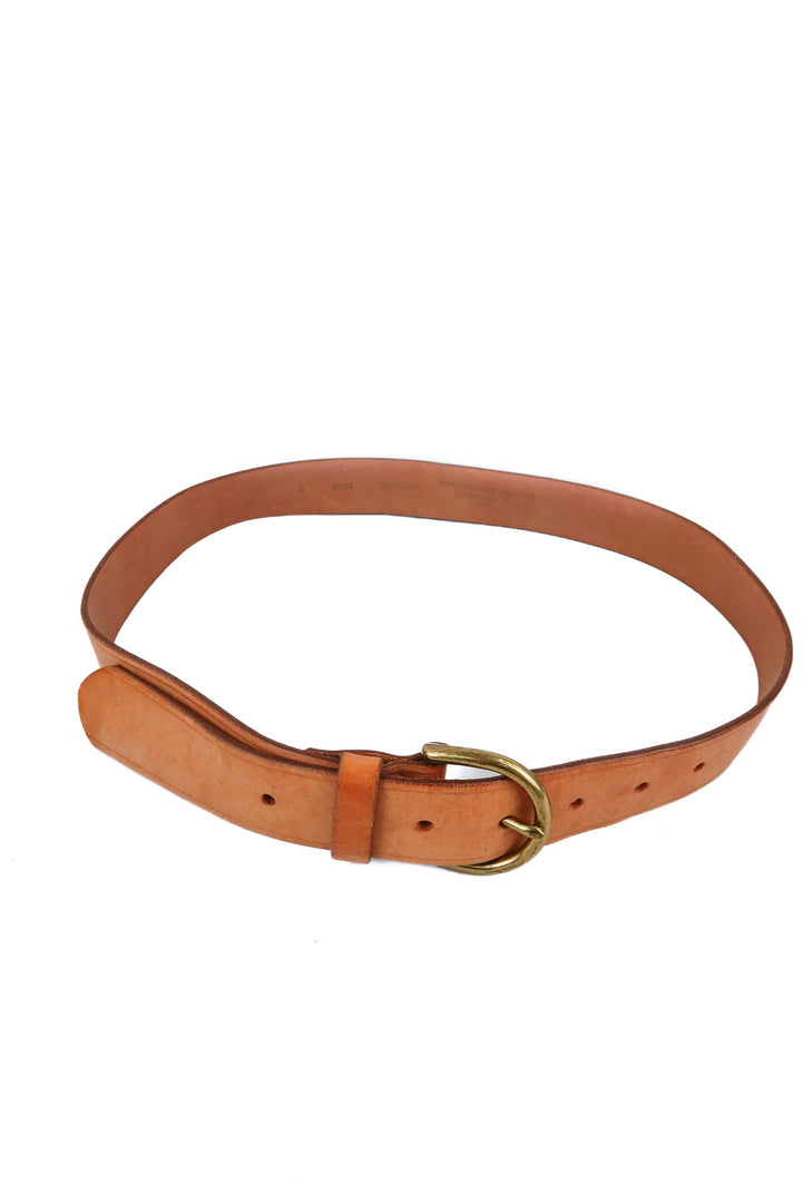 Madewell tan leather belt (S)