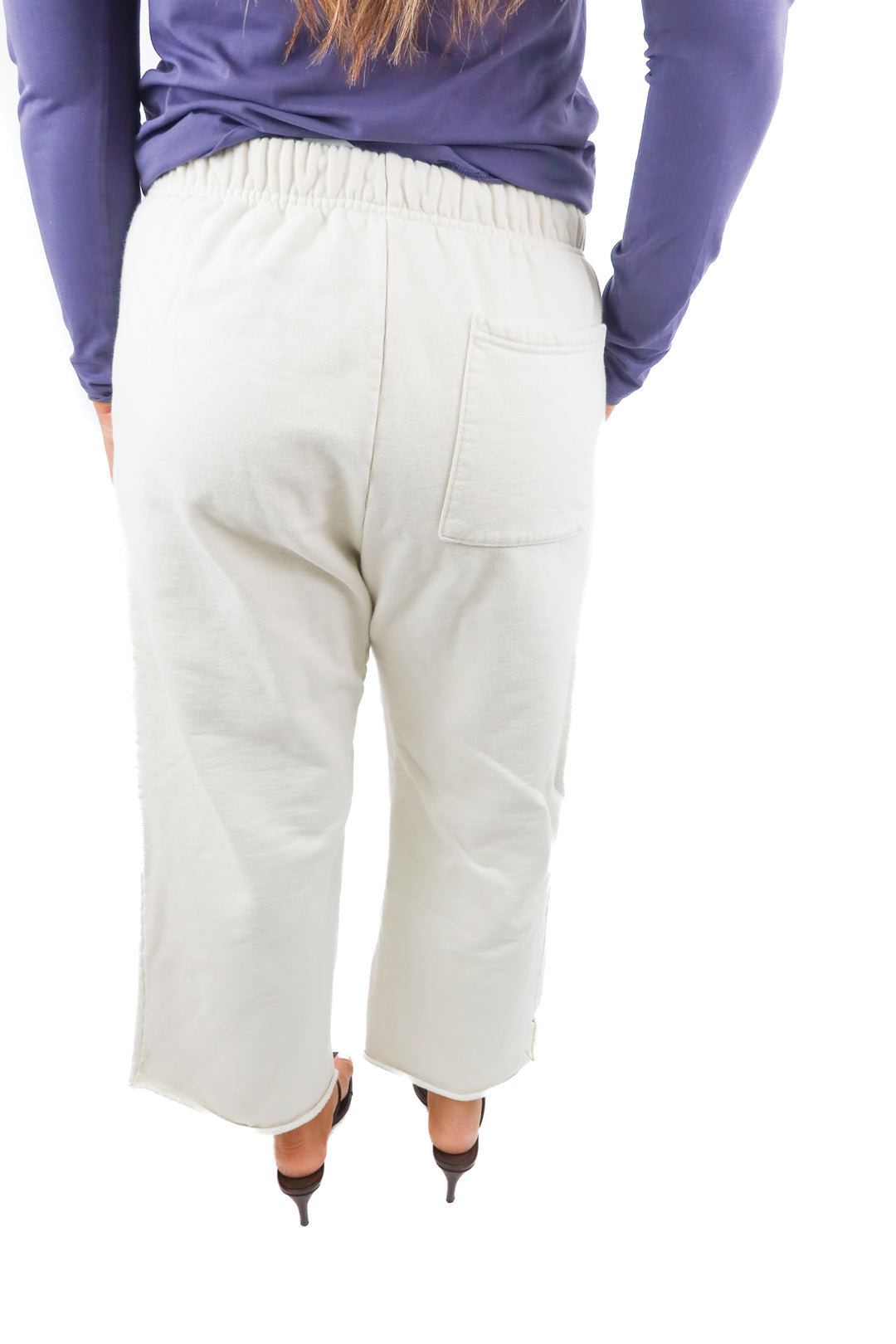 elwood cream sweatpants (M; retail $75)