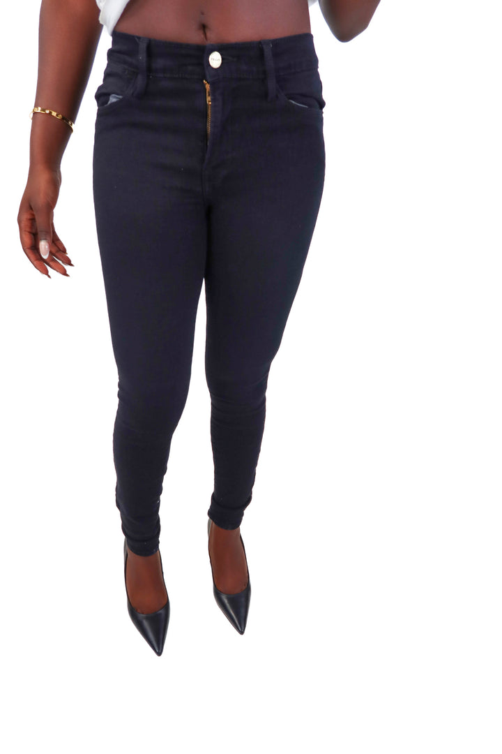 Frame black skinny jeans (25)