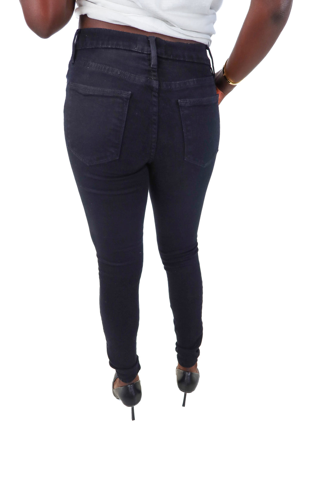 Frame black skinny jeans (25)