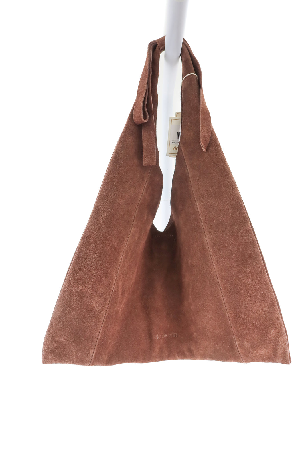 Dolce vita hobo suede bag with bow