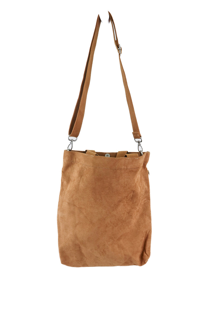 Quilted Koala suede tan tote NWT (retail $32)