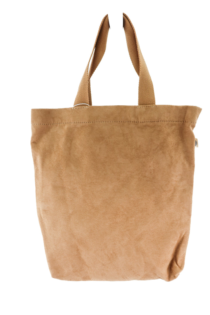 Quilted Koala suede tan tote NWT (retail $32)