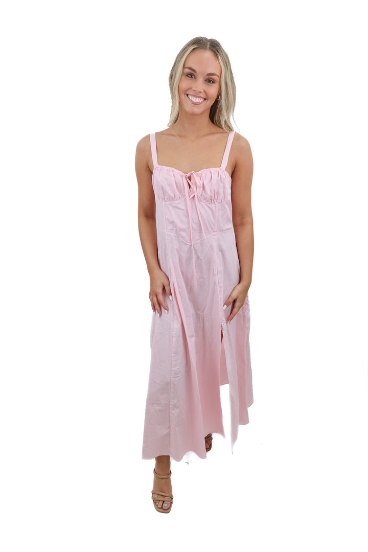 showpo pink "maiya midi dress" NWT (6)