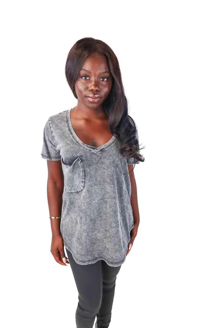 Z supply black brushed tee NWT (m)