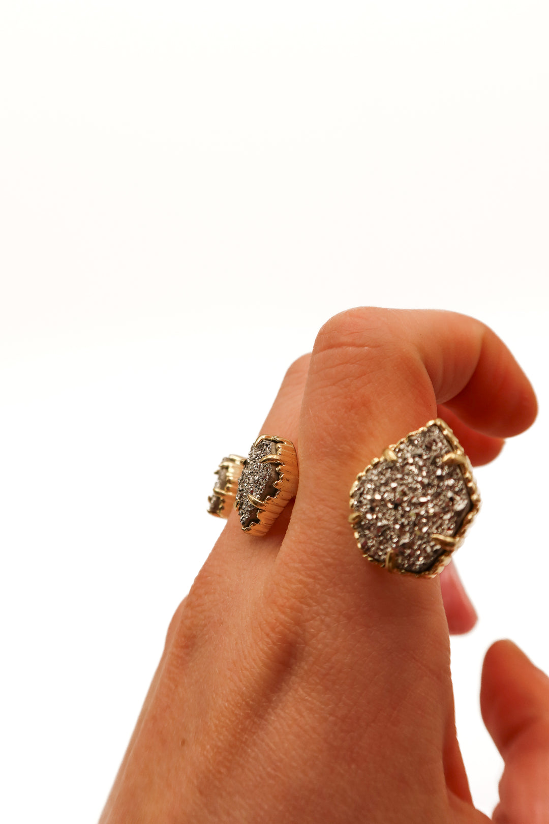 Kendra Scott double gem stone ring (retail $130)