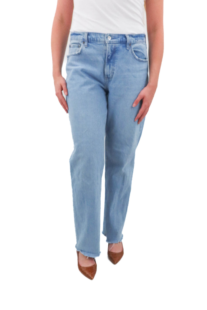 abercrombie & fitch curve love baggy light-medium wash jeans (30)