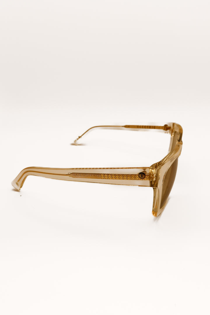 Electric gold sheer crasher sunglasses (retail $200)