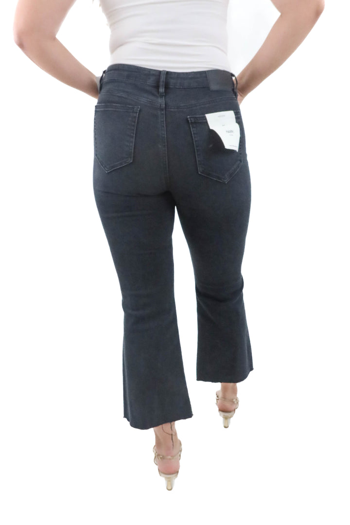 hidden black crop flare jeans NWT (30)