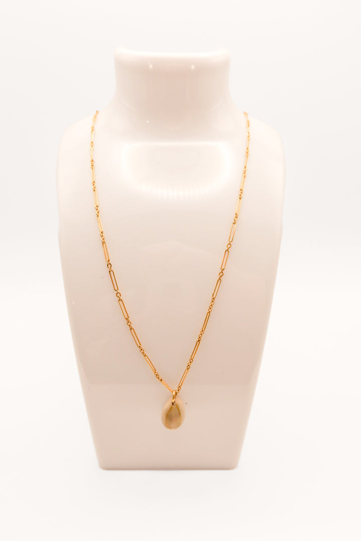 Madewell gold chain seashell necklace (retail $78)