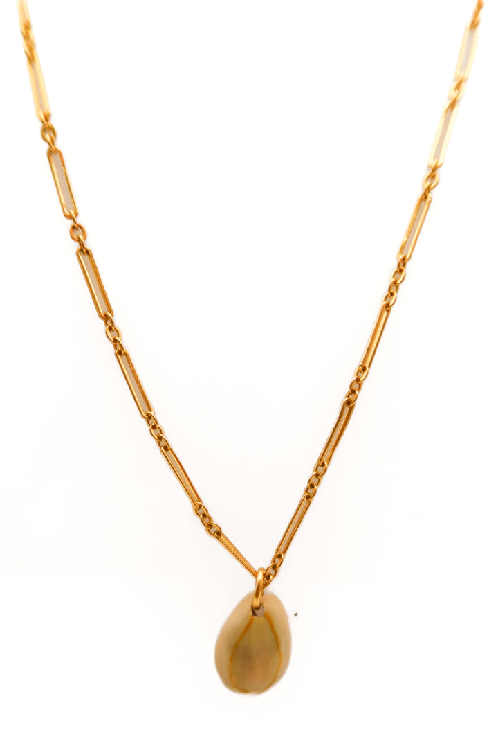 Madewell gold chain seashell necklace (retail $78)