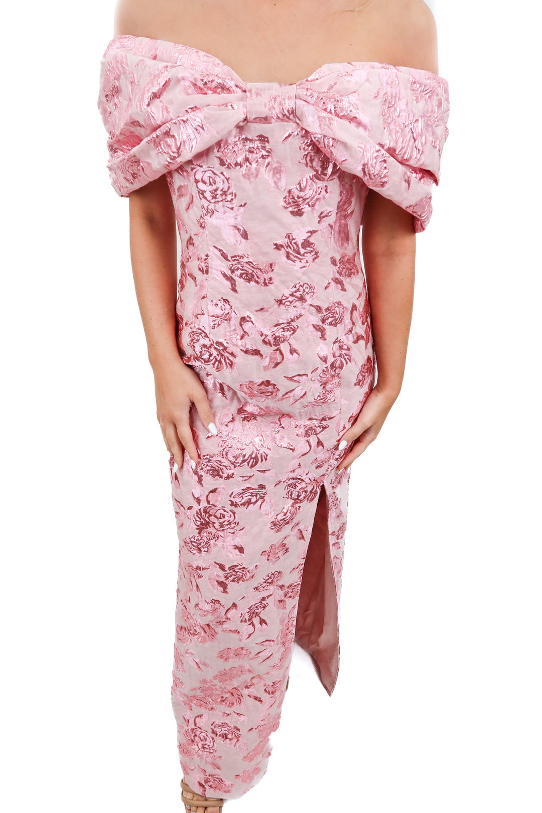 petal + pup pink "lilia maxi dress" NWT (6)