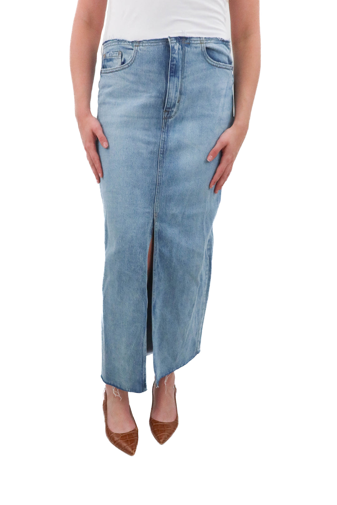 kensie jeans the maxi skirt NWT (30)