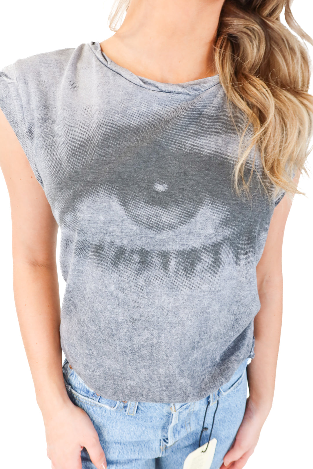 Pam&Gela grey eye tee (s)