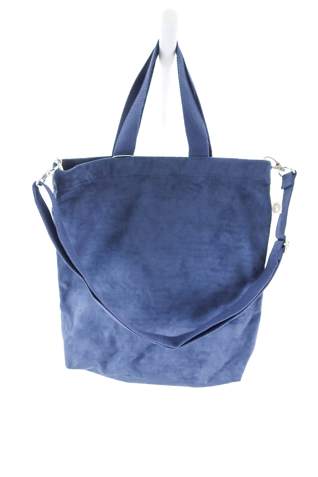 Quilted Koala navy suede tote NWT (retail $32)
