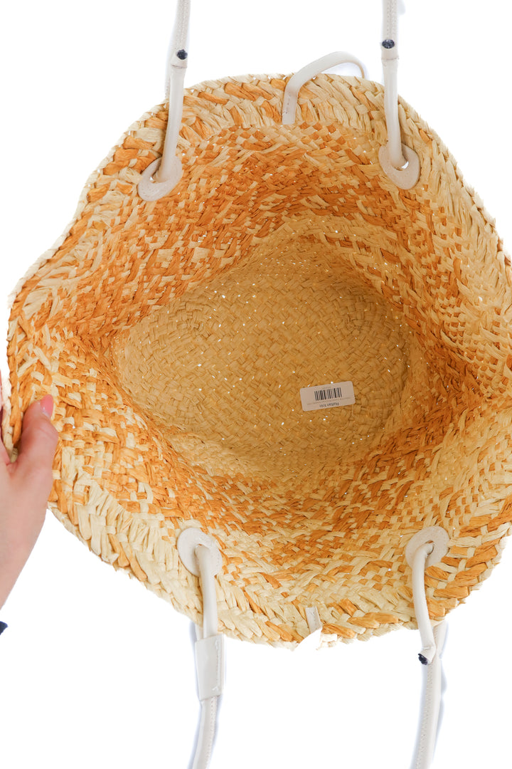 Rattan tote