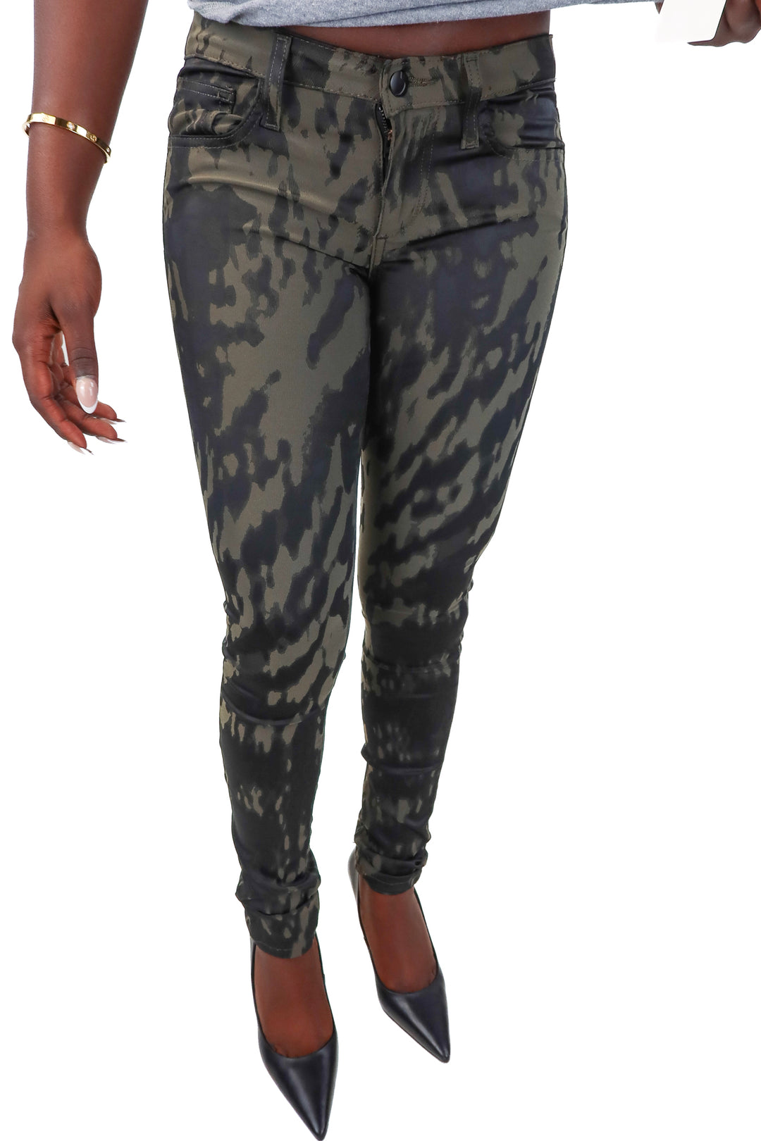 Joes green printed pants (25)