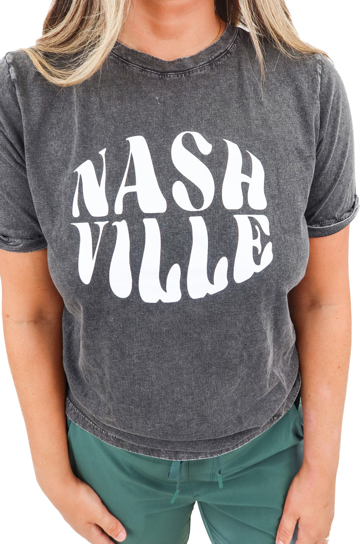able nashville graphic tee (s)