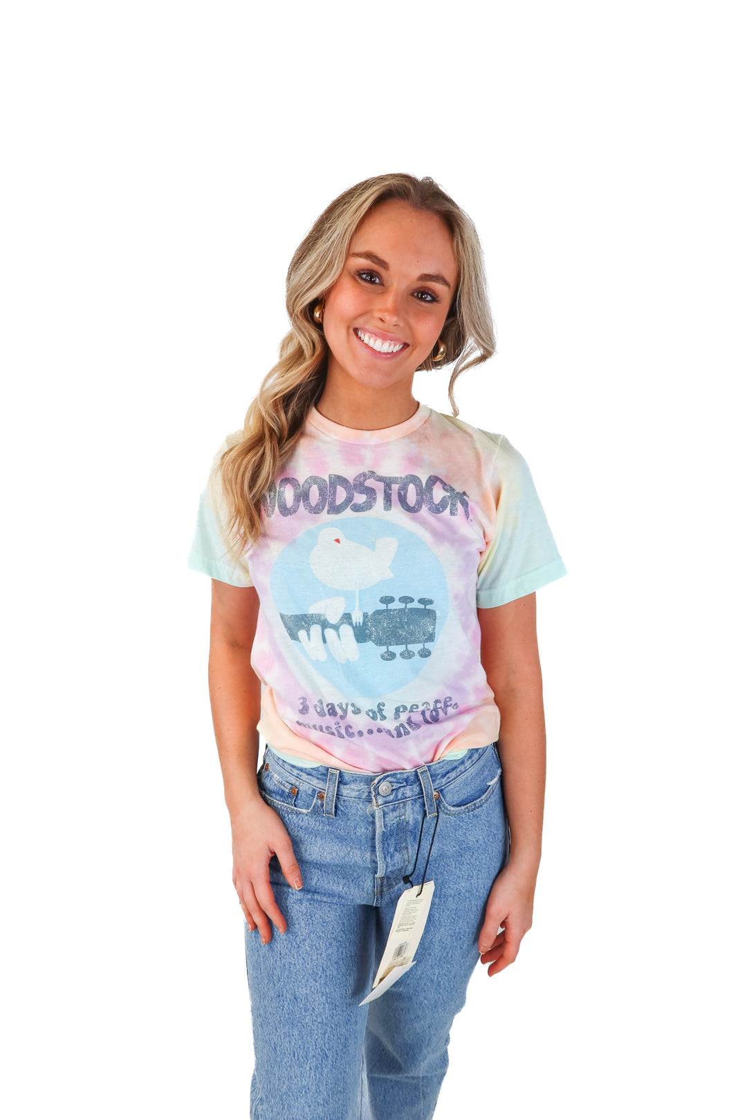Windsor Woodstock tie dye tee NWT (s; retails $32)