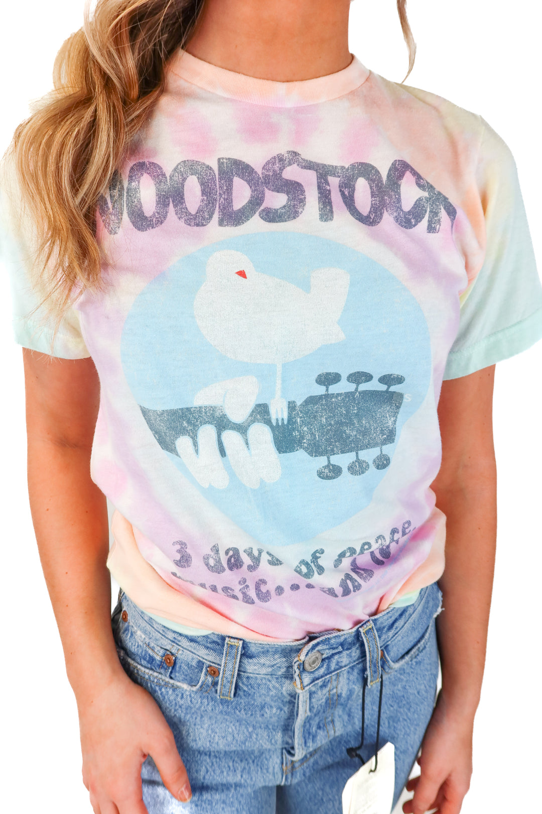 Windsor Woodstock tie dye tee NWT (s; retails $32)