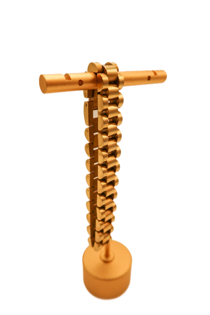 Gold watch chain bracelet (medium wrist)