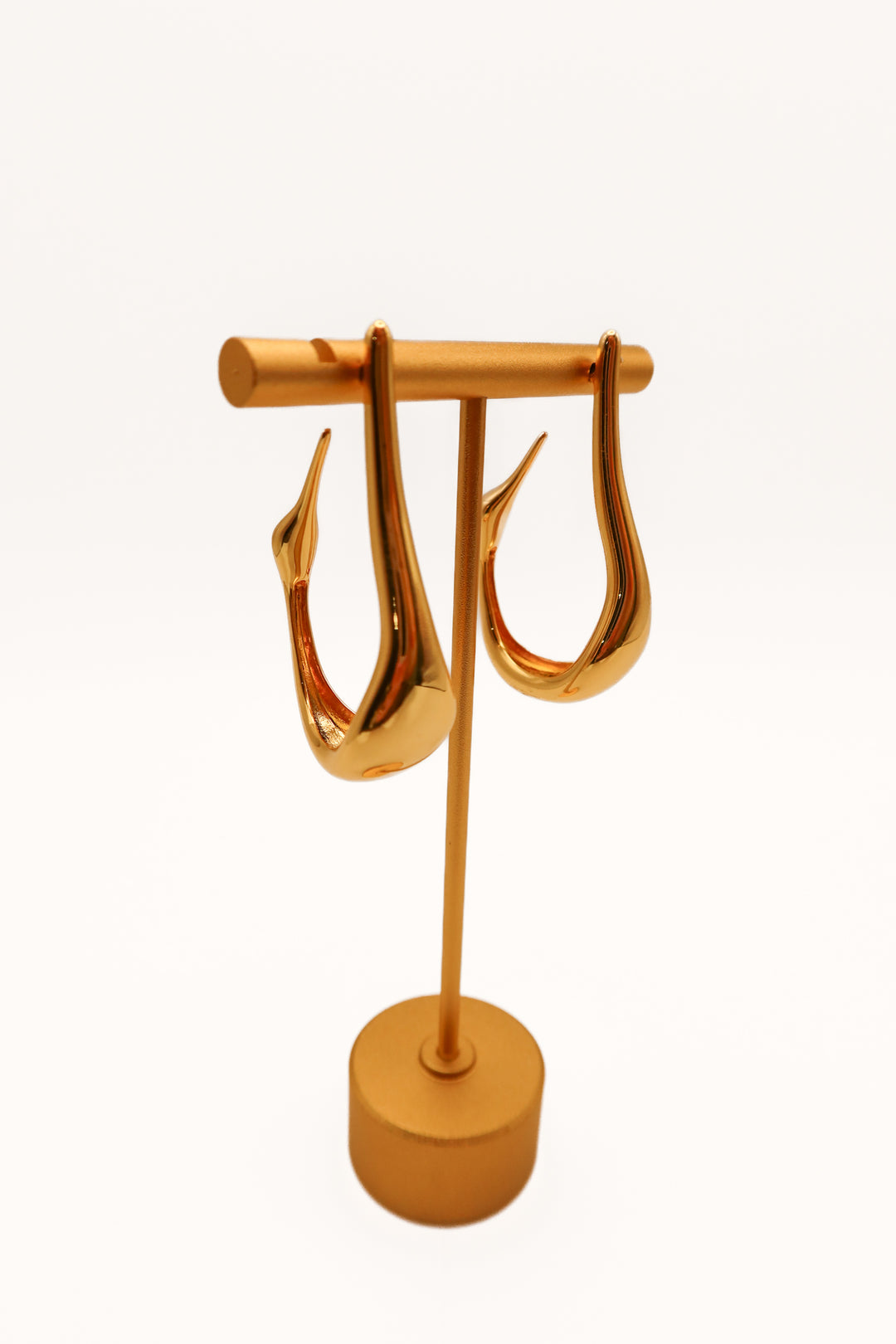 Jenny bird gold abstract earrings (retail $118)