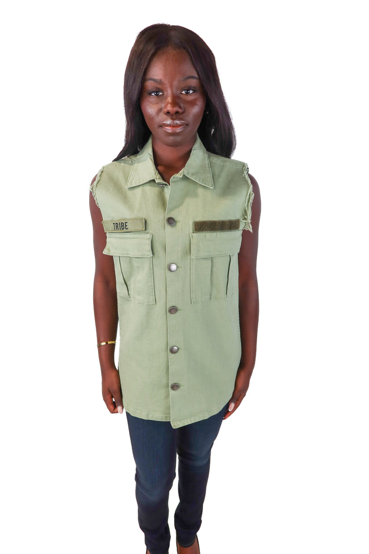 Tribe Kelley army vest (xs)