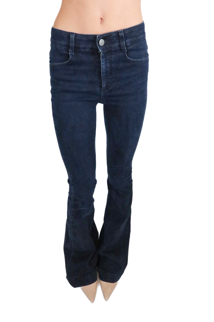 Stella McCartney dark wash flare jean (*26; retail $850)