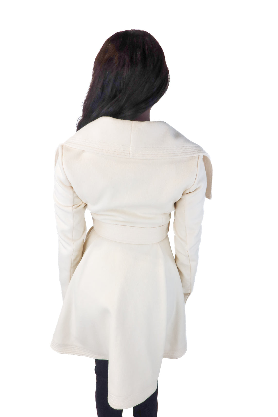 BCBG white “Amanda” coat NWT (xs; retails for $398)