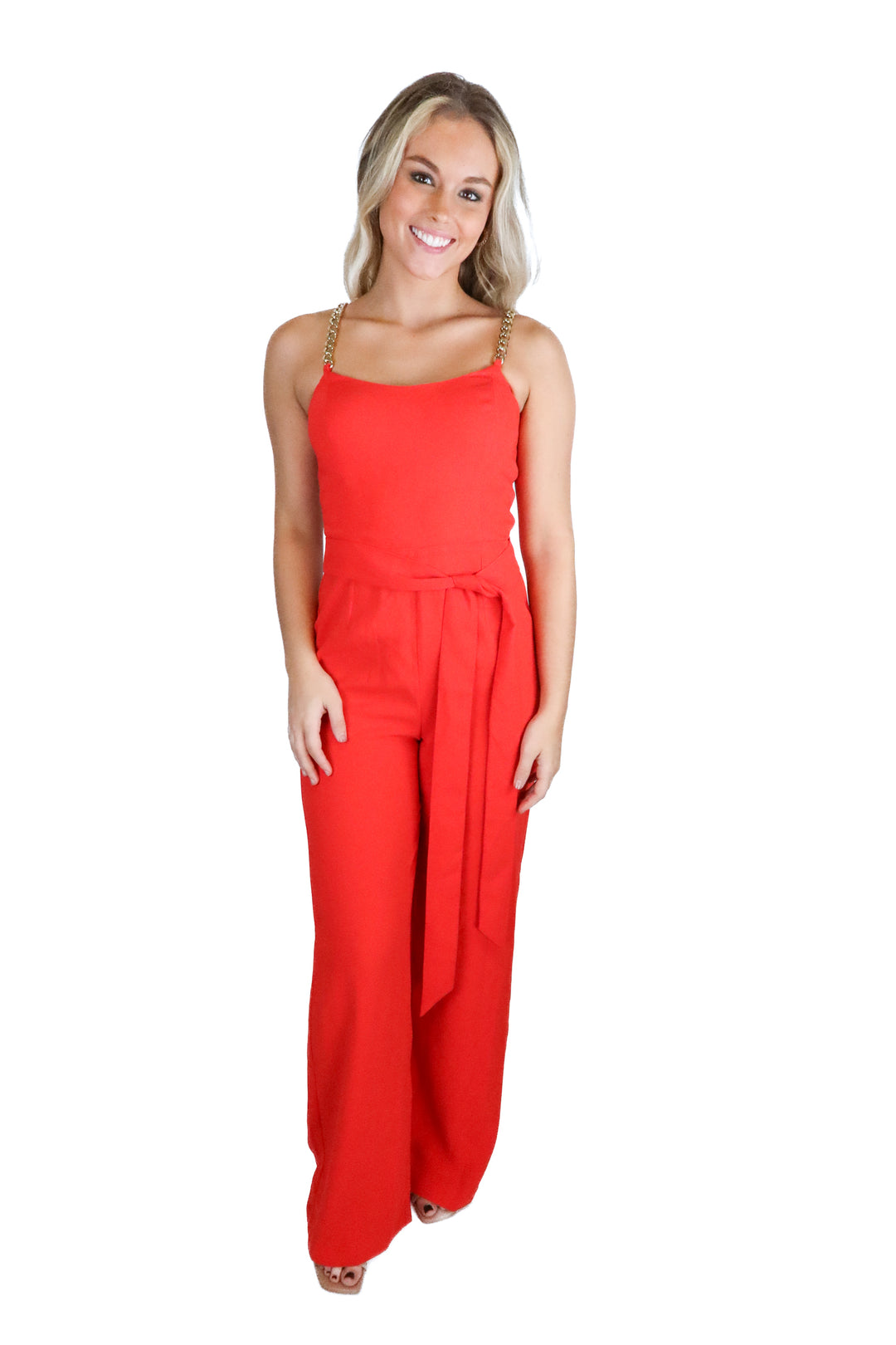 lilly pulitzer red jumpsuit NWT (2; retail $248)