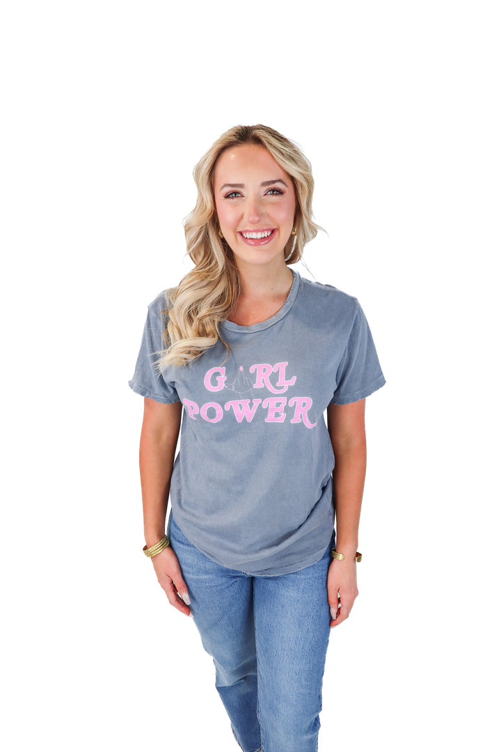 Girl power graphic tee (m)