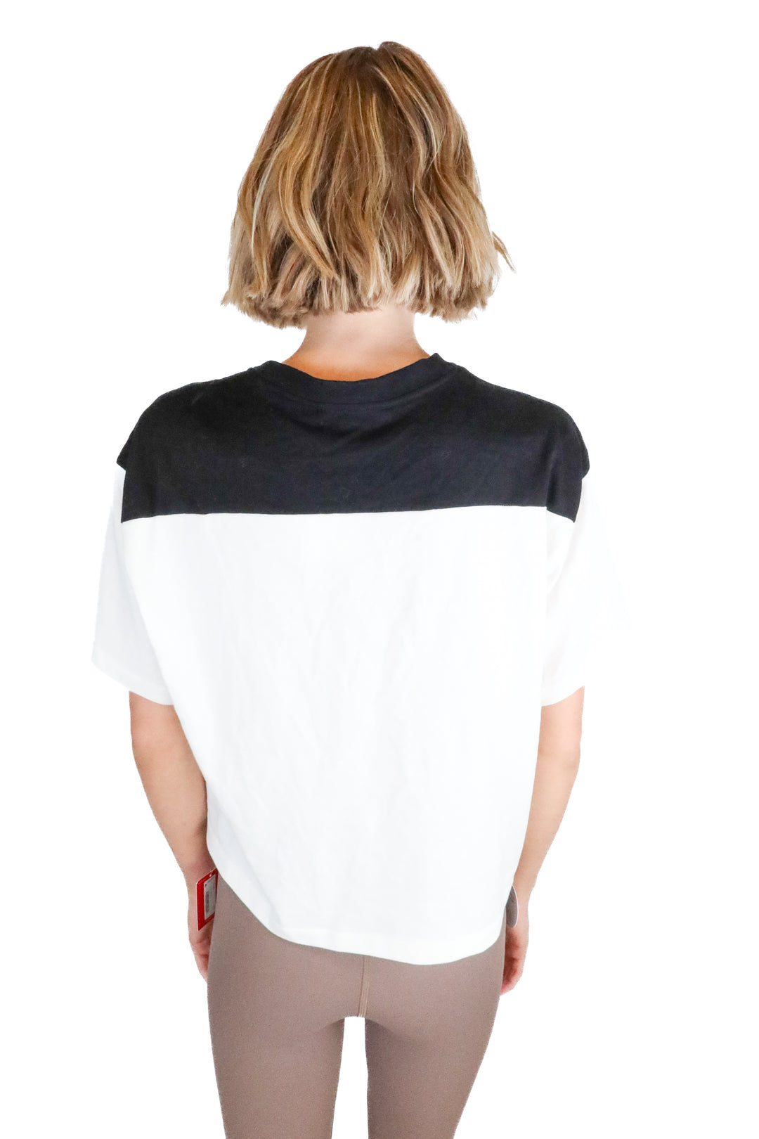 roari oversized colorblock tee (xxs; retail $148)